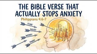 🔴The Bible Verse That ACTUALLY Stops Anxiety