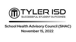 SHAC Meeting 11.15.2022 (AUDIO)