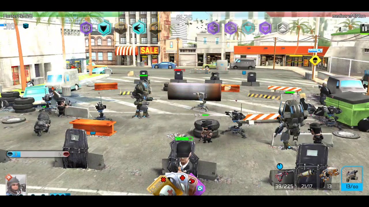 [Warfriends] HunterX0206 vs mediocreMINIon