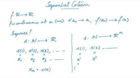 2.4 Sequential criterion