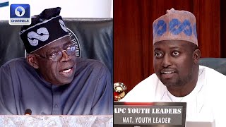Tinubu Meets With APC Youth Leaders, Asks Nigerians For Patience