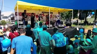 Ozomatli as OzoKidz performs Moose on the Loose at Rox in Sox 2016