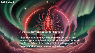 Horoscope for Today March 7 2025