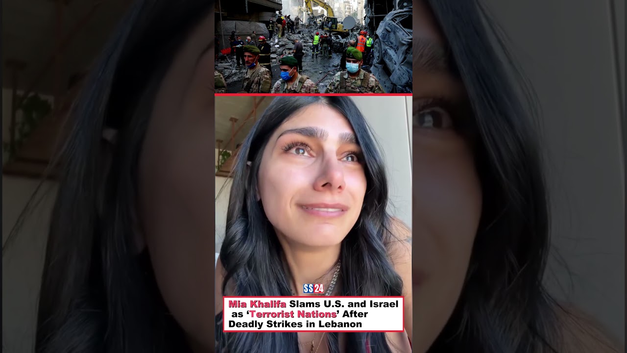 ⁣Mia Khalifa Slams U.S. and Israel as ‘Terrorist Nations’ After Deadly Strikes in Lebanon