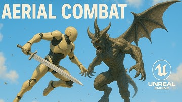 In Air Combat System Motion Matching GASP Unreal 5.5