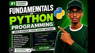 FUNDAMENTALS OF PYTHON PROGRAMMING 