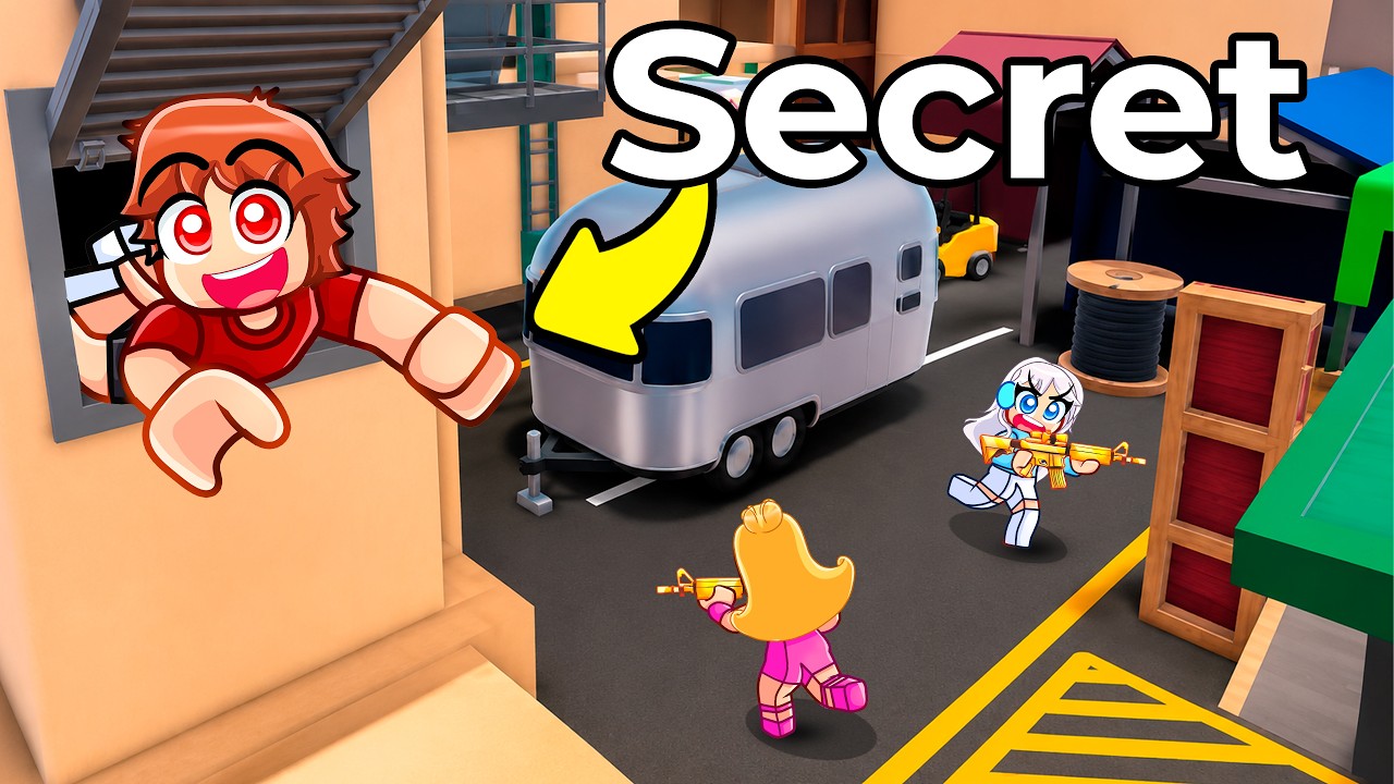 I Hid in Secret Rooms to CHEAT in Rivals Hide & Seek!
