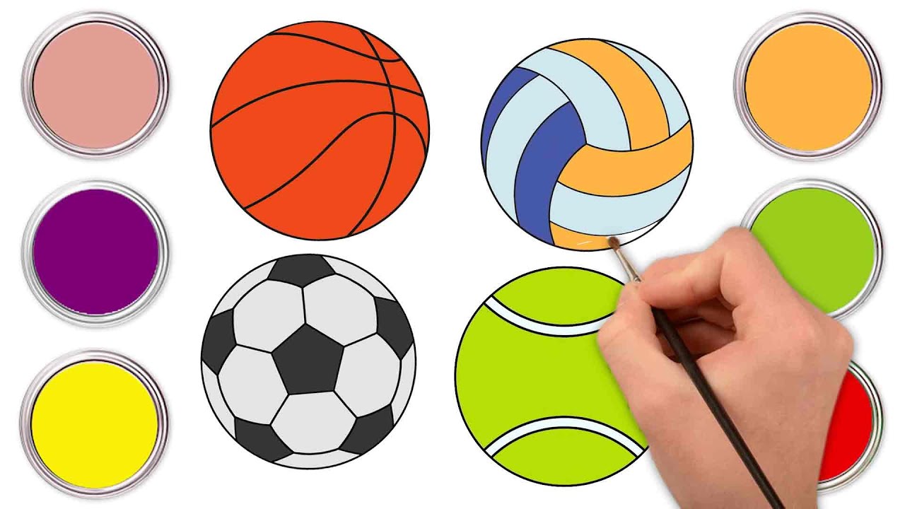 NOVO!! Aprenda a Desenhar Bolas Esportivas | Desenho Fácil | Chiki Art ...