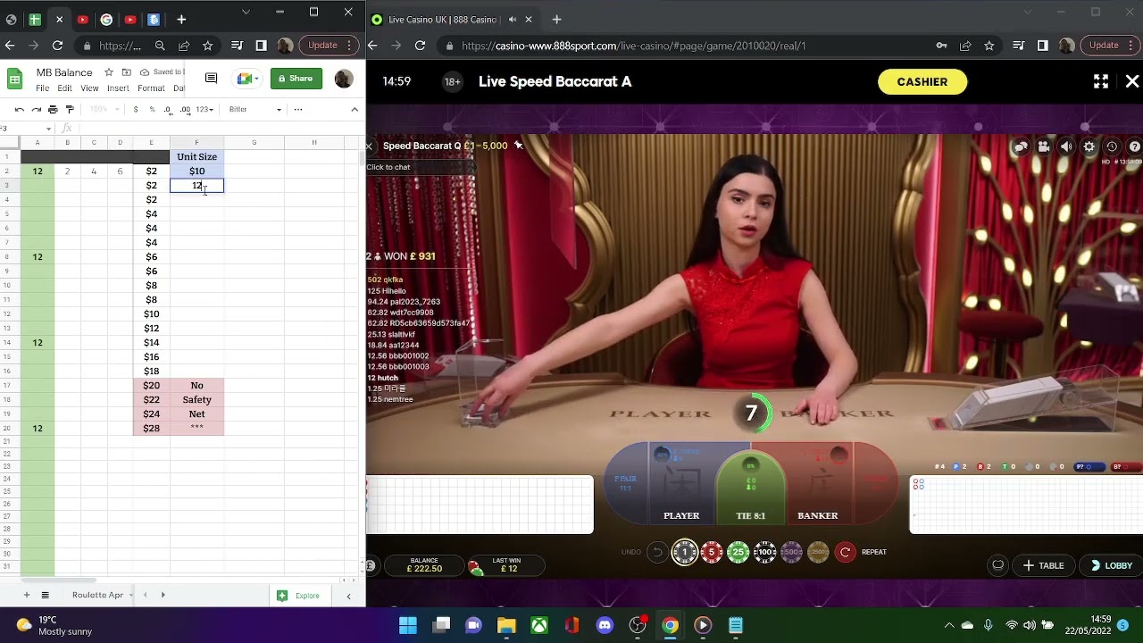 Baccarat Strategy - Terrific Twos. 5 units easy profit.