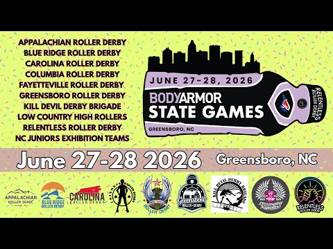 Carolina vs. Blue Ridge: Day 1 2026 BODYARMOR State Games Roller Derby