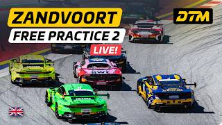 LIVE: DTM 2026 Zandvoort – Free Practice 2 | Friday Fine-Tuning ⏱️🔥 | DTM 2026
