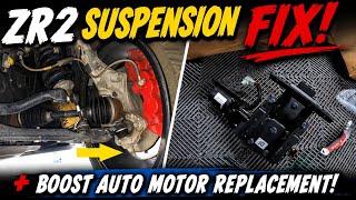 2022 Chevy Silverado - Front End Clunk Fix + @boostautoparts Lumastep Motor Replacement