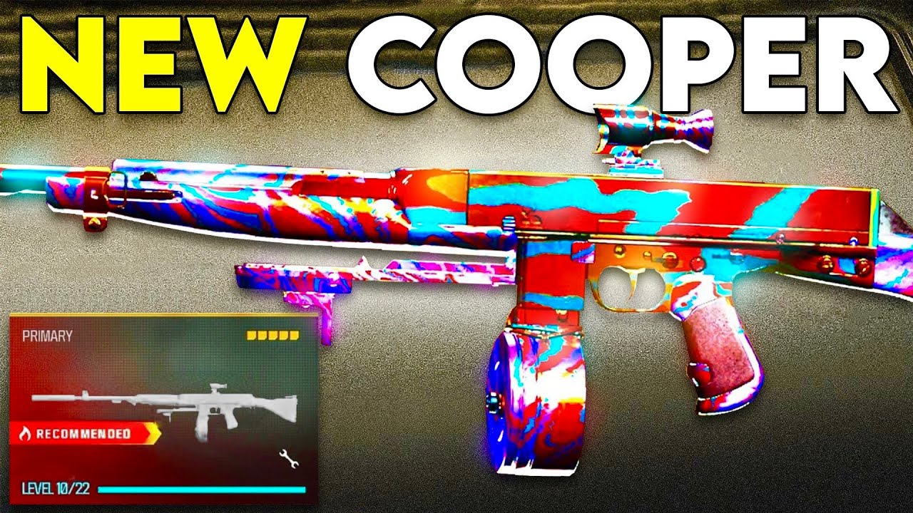 The *NEW* COOPER CARBINE in WARZONE 3! 😍 (Best “BP50” Class Setup)