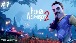 الجار النفسيه 2 | حرامي البزارين ( ضغط النفسي ) #1 | hello Neighbor 2