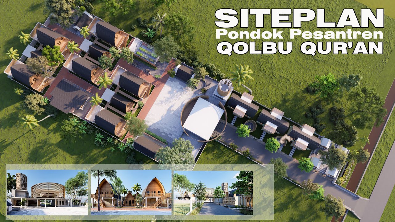 Siteplan Pondok Pesantren Qolbu Quran
