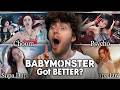 BABYMONSTER CATCH UP Choom Psycho Supa Dupa Luv Reaction 