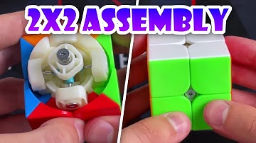 How to assemble a 2x2 Rubik