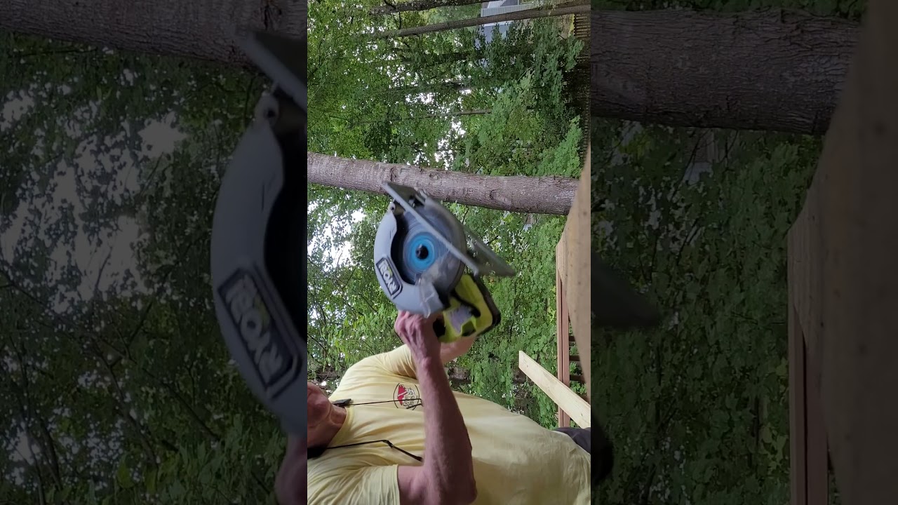 Removing Deck Material with Painted Over Screws