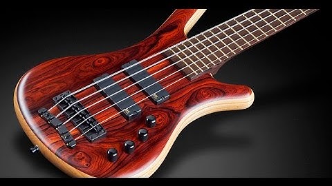 Warwick Custom Shop Masterbuilt - Corvette $$ 5-String Cocobolo Top Natural Oil Finish#16-3145