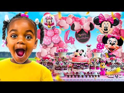 NOVA'S 4TH BIRTHDAY PARTY | The Prince Family Clubhouse