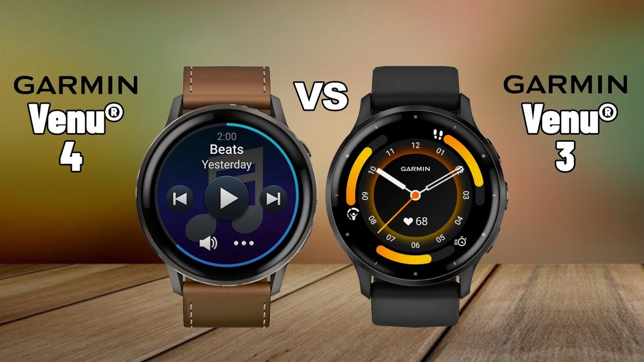 GARMIN VENU 4 VS GARMIN VENU 3