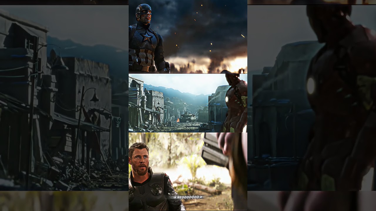 As I walk through the valley 💀🔥 #shorts #marvel #fanedit #ironman #thor #captainamerica