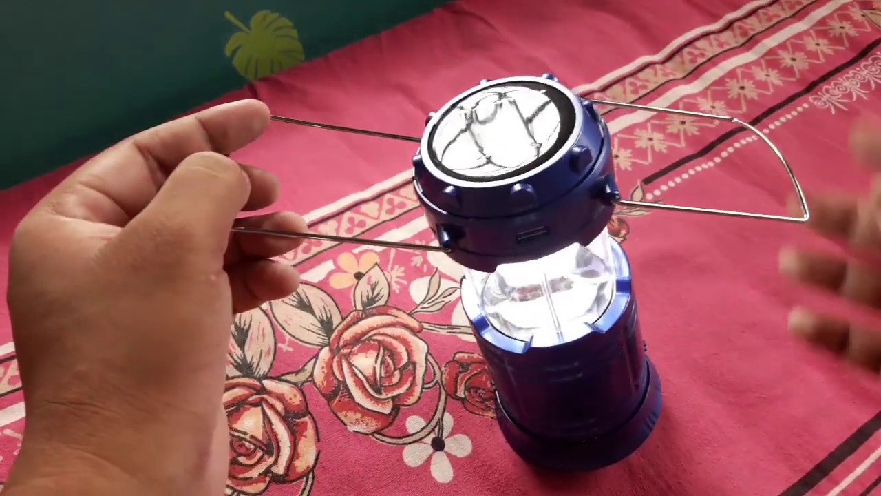 Best LED Solar Emergency Light for camping & House ( Lantern )