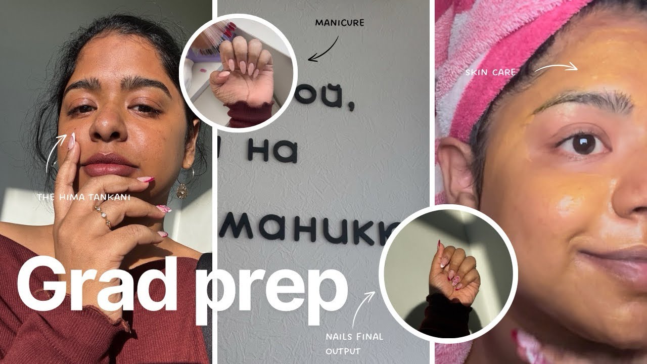 GRAD SERIES-EP2 || GRAD PREP || MANICURE 💅 || SKIN PREP || MBBS || NAIL EXTENSIONS || MEDICO 👩🏻‍⚕️