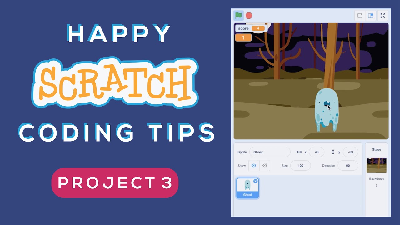 CODING FOR KIDS - Create a Ghostbusters Video Game in Scratch! - YouTube