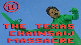 ATARI 2600 Texas Chainsaw Massacre Remake - Gameplay Remake in Unreal Engine