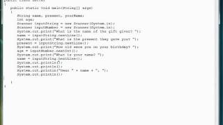 Chapter 7: Exercise - A Simple Question And Answer Program
