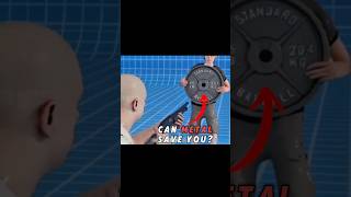 Can Metal Really Save You? Bullet vs 20KG Plate #GunPhysics #3d  #PhysicsExplained #MythBusted