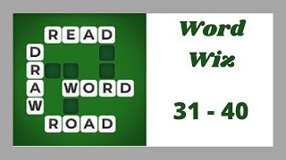 Word Wiz Puzzle 31 - 40 Answers