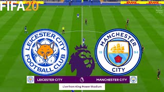 Fifa 20 | leicester city vs manchester - premier league full match &
gameplay