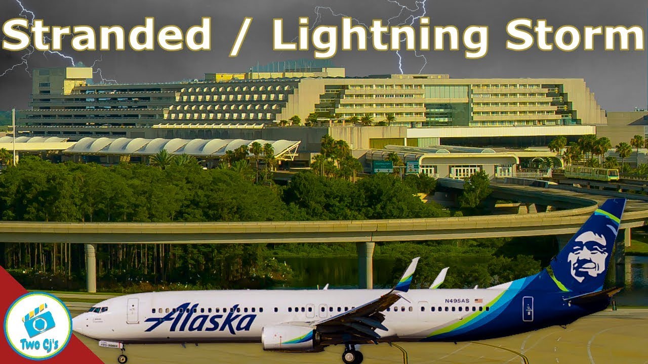 Stranded - Lightning Storm at Orlando Airport