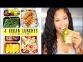 4 BOMB VEGAN LUNCHES for SCHOOL + WORK!