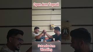 Celebrity Open Arm Toproll Technique | King's Move in Arm Wrestling #armwrestling #shorts #viral Profile