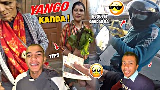 Yango Kanda ! Hajur aama ko tips 😳 Request gardau na vai 😂