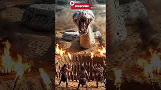 THE 150-METER WHITE PYTHON vs Prehistoric Hunters | Desert Survival Battle