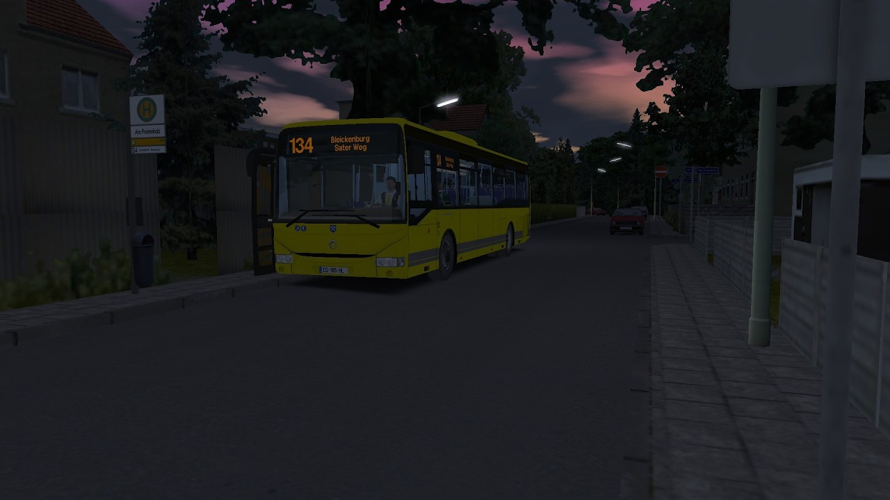 Linie 134 in Ahlheim mit dem Irisbus Crossway LE - Omsi 2 #16