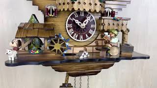森の時計 490QMT 鳩時計クォーツ式 - YouTube