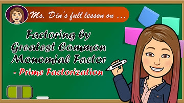 Module 8.1.1.A-1. Factoring Polynomials using GCMF (Prime Factorization)