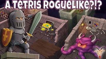 A Tetris Roguelike Dungeon Crawler?!? | Blocky Dungeon