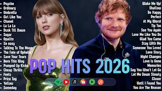 Top Trending Songs 2026 🍌🎧 Spotify Pop Hits Playlist 🔥 Taylor Swift, Justin Bieber, Dua Lipa,...