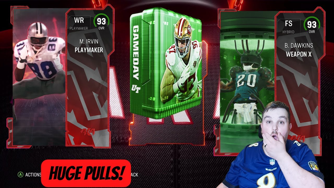 HUGE PULLS! PACKS FOR NEW AKA PLAYERS MICHAEL IRVIN AND BRIAN DAWKINS! | MADDEN 23 ULTIMATE TEAM