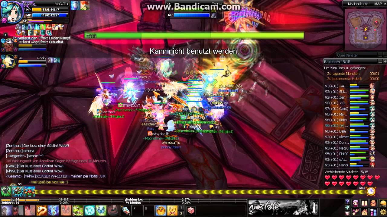 Nostale S4 -- First on youtube German Nostale Akt 6 Raid WIN + unboxing