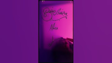 Alina name signature // name sign // 🖇️📝🥀 #signature #shorts #youtubeshorts #trending #viralvideo