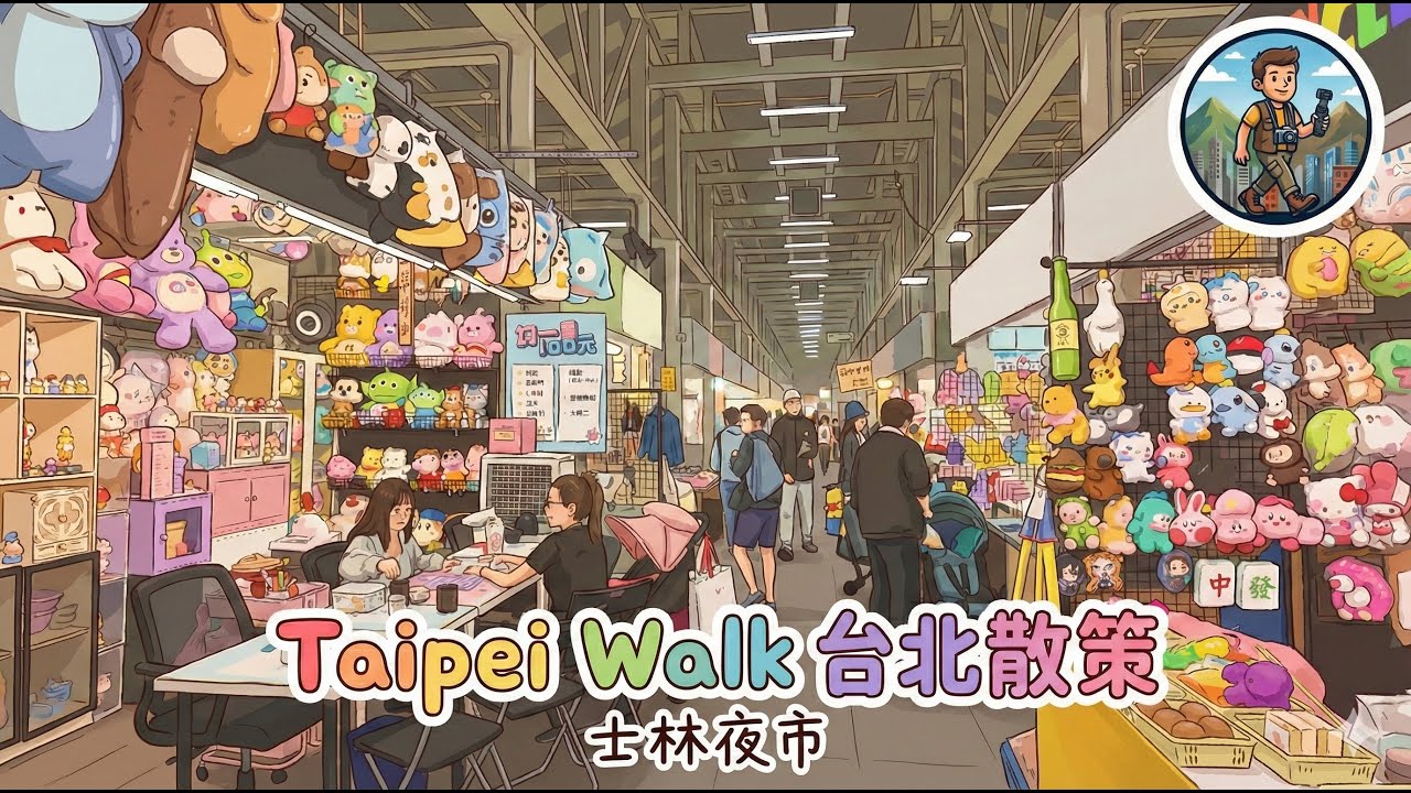 Taipei Walk 台北散策 士林夜市 20251029 POCKET 3