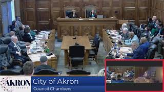 City of Akron Council Meeting - 3.17.25