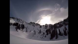 Pauls Chute - Climbing Out On A 2017 Ski-Doo Silber Turbo 850 Snowmobile